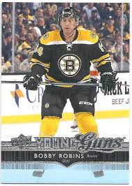 BOBBY ROBINS 2014-15 Upper Deck YOUNG GUNS Rookie Card RC #205