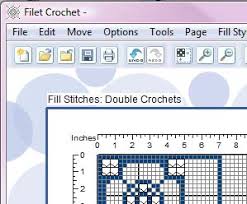 program to creat graph for crochet patterns