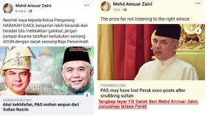 Status terkini pembentukan kerajaan negeri perak. Jurucakap Istana Perak Tegur Harakah Kerana Gambar Dalam Artikel Malaysiannow