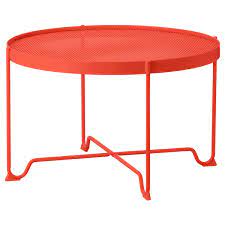 krokholmen table basse exterieur orange ikea ikea outdoor table coffee table