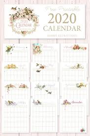 Download Your Free Printable Vintage 2020 Calendar At Shabby Art Boutique Vintage Calendar Vintage Printables Calendar