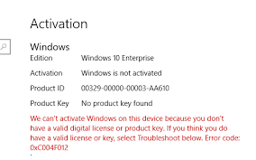 Sep 15, 2020 · your digital licence should be there and your copy of windows 10 will be activated. Windows 10 Build 1703 Enterprise Is Not Activated After Sysprep
