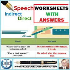 English Through Videos Reported Speech Kids Say The Funniest Things A Resource That Contains 9 Worksheets With Answers On Direct And Indirect Speech It Includes Work Direct And Indirect Speech Indirect Speech Learning Problems