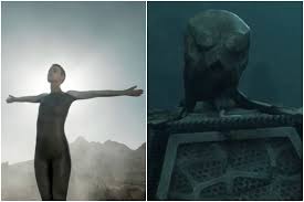 Androids are tasked with raising human children on a mysterious planet. Raised By Wolves Alien In Mother S Flashback Vision Explained