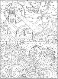 Fish in the ocean coloring page. Pin On Fairy Coloring