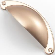 Supplying kitchen handles sydney, kitchen handles melbourne, kitchen handles brisbane, kitchen handles perth, kitchen handles adelaide, kitchen handles australia. Castella Heritage Shaker Brushed Rose Gold 76mm Bow Handle Handles Net Au
