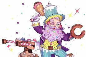 Tobjorn Candy Man Skin Concept Overwatch Skin Concepts Overwatch Overwatch Fan Art