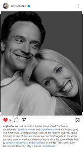 Handmaid's Tale cast with real-life wife