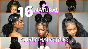 Comb the top half of your hair back into a high ponytail, leaving the rest down for now. 16 Best Back To School Natural Curly Hairstyles Buns Protective Puffs Rubberband More Styles Youtube
