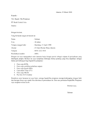 Jadi, mulai dari sekarang jangan pernah abai dalam membuat surat lamaran kerja kalau pengin. 25 Contoh Surat Lamaran Kerja Baik Benar Berbagai Profesi