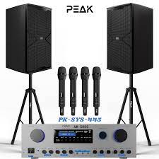 PEAK Karaoke PLATINUM PRO+ MAMMOTH STAGE V System -5000W – Peak Karaoke