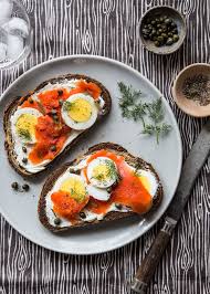 Smoked Salmon Toast Jelly Toast Healthy Toast Clean Eating Snacks Toast Recipe Breakfast
