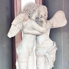Amore e psiche, copia romana di un originale ellenistico della fine del iv sec. Amore E Psiche Mitologia Greca Statua Romana