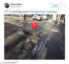 Activities after watching the red balloon movie. It Movie Has Been Leaving Red Balloons All Around Sydney Daily Mail Online