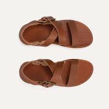 Leather Sandals Men Made In France Bleu De Chauffe How to draw an ear from the front step by step. iwate leather sandals pain brule