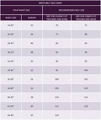 Belt Size Guide Elliot Rhodes