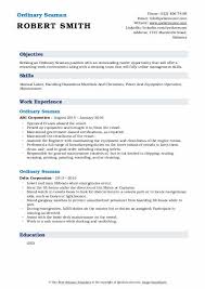 But unlike getting a passport, a umid card application is quite simpler and easier even for fresh college graduates who are starting out in their first job. Ordinary Seaman Resume Samples Qwikresume