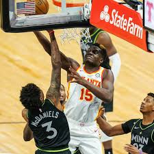 Full name is rayford trae young, goes by his middle name. Trae Young Clint Capela Key Hawks In 116 98 Win Over Wolves Peachtree Hoops
