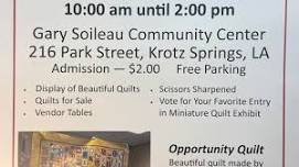 Krotz Springs Quilt Show and Sale