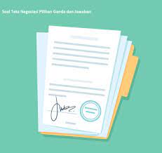 Check spelling or type a new query. 40 Contoh Soal Teks Negosiasi Pilihan Ganda Dan Jawaban