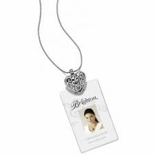 Contempo Heart Badge Clip Necklace In 2021 Cute Necklace Necklace Jewelry