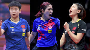 Japan's mima ito, left, and jun mizutani celebrate after winning the table tennis mixed doubles gold medal match against china's xu xin and liu shiwen at the 2020 summer olympics, monday, july 26. China Announces Table Tennis Squad For Tokyo Olympics Cgtn