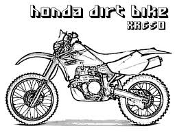 Fearless motorcycle coloring pages of super bikes. Honda Dirt Bike Xr650 Coloring Page Coloring Sun
