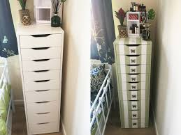 And don't forget to incorporate a low maintenance plant nearby; How To Customise Your Ikea Alex Drawers Love Vicki Louise