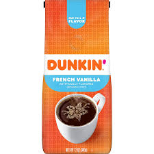 At my former store during the summer we could all make a medium iced coffee with caramel swirl, cream, and sugar without even thinking about it. Amazon Com Dunkin French Vanilla Flavored Ground Coffee 12 Ounces Grocery Gourmet Food