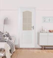 6 Lite Glazed White Internal Door