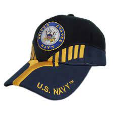 Us Honor Official Embroidered Heritage Navy Baseball Caps Hats In 2020 Navy Hats Us Navy Hats Baseball Cap