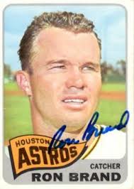 Autographed Steve Boros 1965 Topps Card