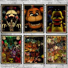 Check spelling or type a new query. Five Nights At Freddys Game Retro Poster Home Decoration Kraft Poster Painting Wall Stickers Buy At The Price Of 3 12 In Aliexpress Com Imall Com