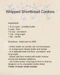 Mix together in a separate bowl the flour, cornstarch and salt. Recipe For Shortbread Cookies From Cornstarch Box
