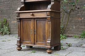 Kitchen cabinets are one of the most important parts of a kitchen because it's where we store our food and the tools here are ten kitchen cabinet door material options to help you decide on what to use for your refacing project if you have, great! Handmade Antique Miniature Country House Sideboard Kitchen Cabinet Late 1800s For Sale At 1stdibs