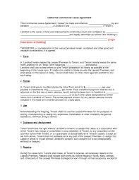 california commercial lease agreement edit fill sign online handypdf