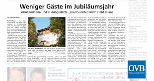 Es sind brancheneinträge zu haus in waldkraiburg gefragt? Weniger Gaste Im Jubilaumsjahr Ovb Heimatzeitungen
