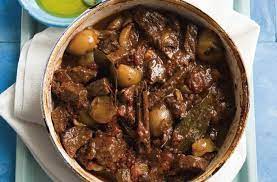Beef Stifado Greek Recipes Goodtoknow Recipe Greek Beef Recipes Greek Recipes Beef Stifado Recipes