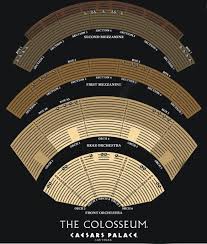 the colosseum at caesars palace seating chart home the