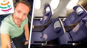 Passengers were provided small menu cards during boarding. British Airways Premium Economy Tripreport Yourtravel Tv Youtube