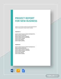 Project Report For New Business Template In 2020 Business Template Templates Infographic Design Template