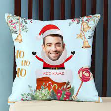 Unique & personalised christmas gifts to treat your loved ones with. Personalized Christmas Santa Cushion With Filler Gift Send Christmas Gifts Online J11123462 Igp Com