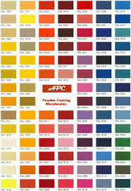 ral colour chart apc powder coating apc powder coating