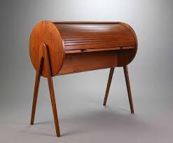 Modern Rolltop Desk Topdekoration Com In 2020 Roll Top Desk Modern Antique Furniture Danish Modern