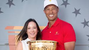 Tiger and erica appear to be just as strong as ever, and it's great to see her getting along with his former wife. The Masters Tiger Woods Girlfriend Erica Herman Has The Internet Talking
