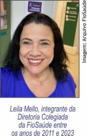 Registro de agradecimento à participação de Leila Mello na Diretoria