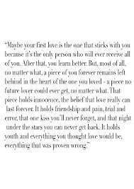 First Love First Love Quotes Power Of Love Quotes Love Quotes