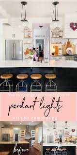 Installing these lights can change the feel and appearance of a place. How To Change A Recessed Can Light To A Pendant Light No Remodeling
