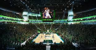 Giannis antetokounmpo #34 of the milwaukee bucks drives to the basket against bam adebayo #13 of the the clock is almost starting again for the milwaukee bucks. Bucks Release New Arena Renderings Ahead Of Design Submission To City Milwaukee Bucks