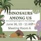 Bartlesville Public Library Dinosaurs Among Us